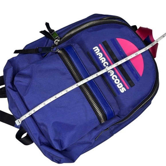 MARC JACOBS | Nylon Logo Backpack | Blue Pink Black - Picture 10 of 12